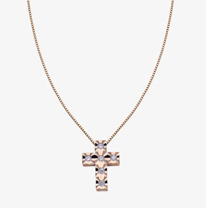 Colgante Durán Cruz con Brillantes