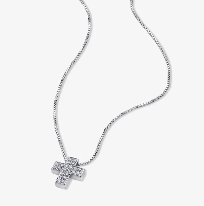 Colgante Durán Cruz con Brillantes