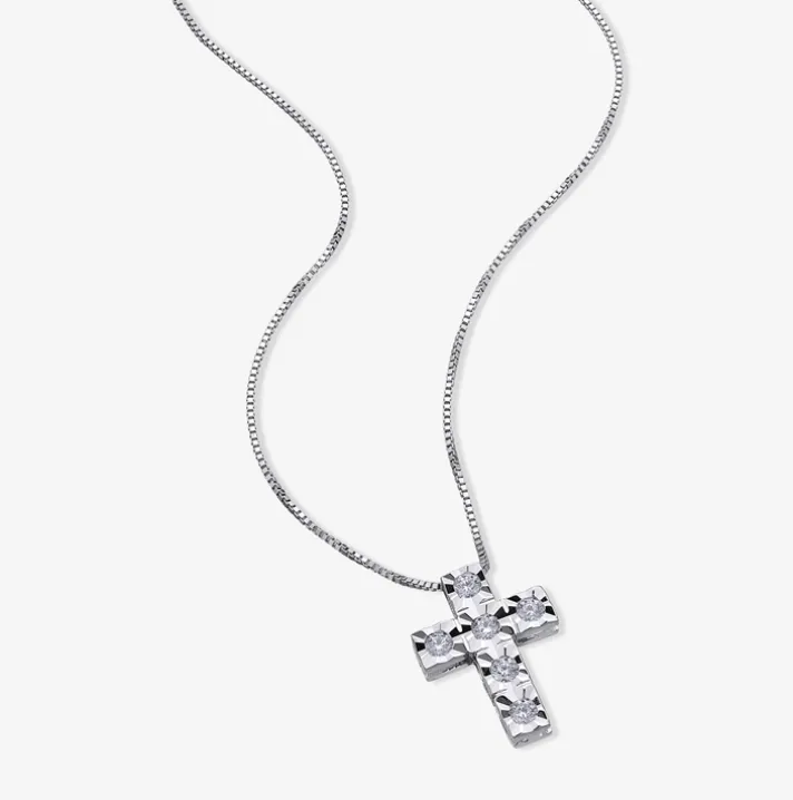 Colgante Durán Cruz con Brillantes