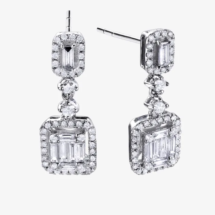Pendientes Durán con Diamantes