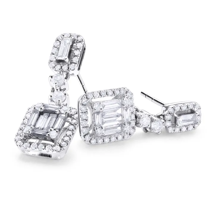 Pendientes Durán con Diamantes