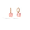 Pendientes Pomellato Nudo Classic Con Cuarzo Rosa