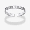 Pulsera abierta Durán de plata