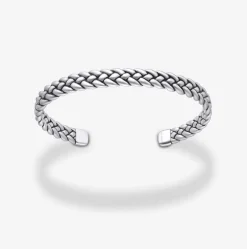 Pulsera abierta Durán de plata