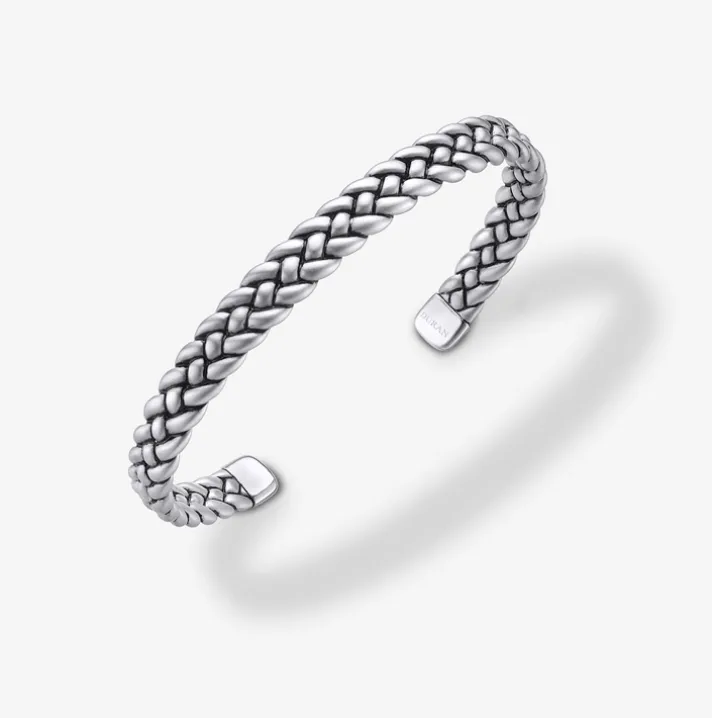 Pulsera abierta Durán de plata