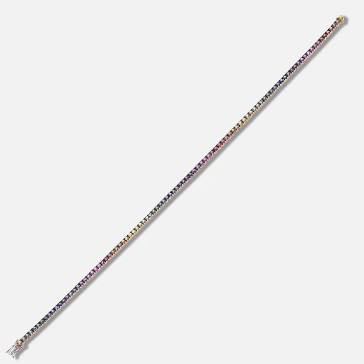 Pulsera Durán Riviere con Zafiros Multicolor